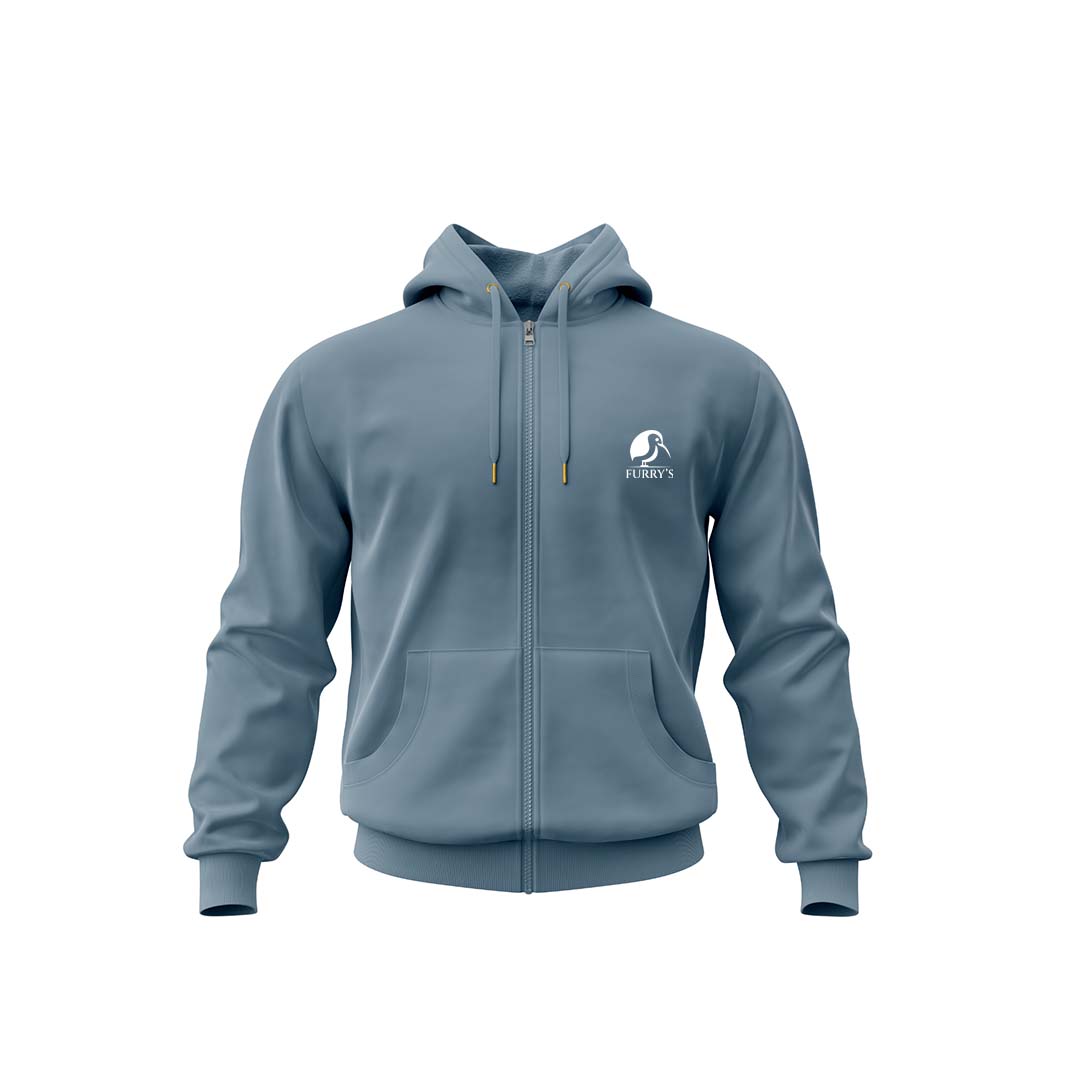 Furry Zipper Hoodies - Image 3